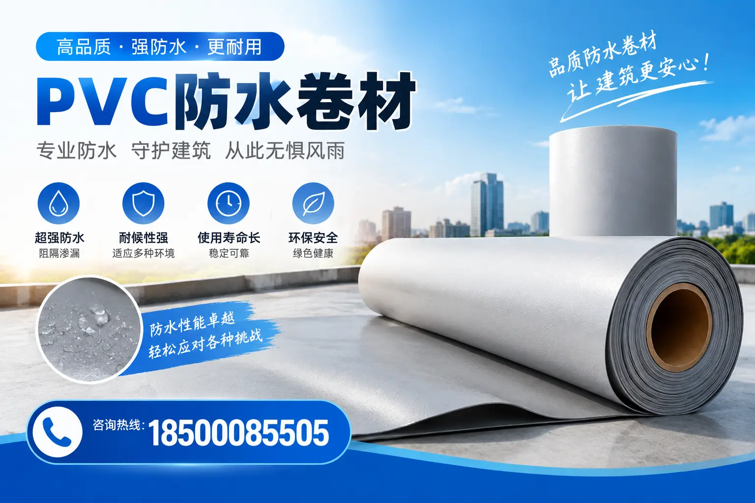 如何选择高质量的PVC防水卷材？营口消费者必看指南